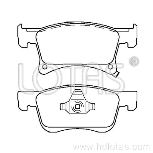 GDB2091 chinese auto disc brake pad set